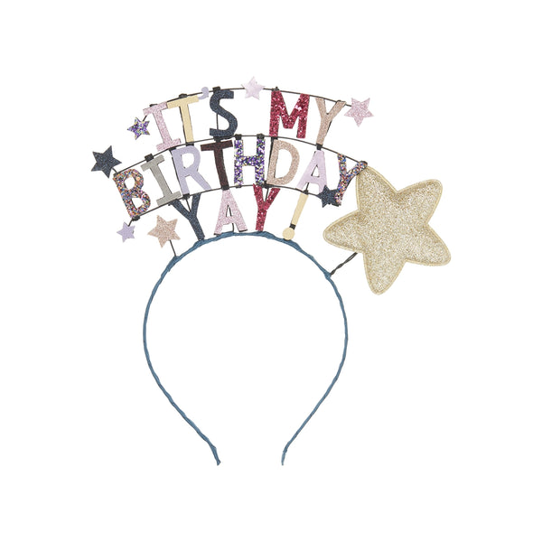 Mimi & Lula - Alice Band - Birthday Hooray