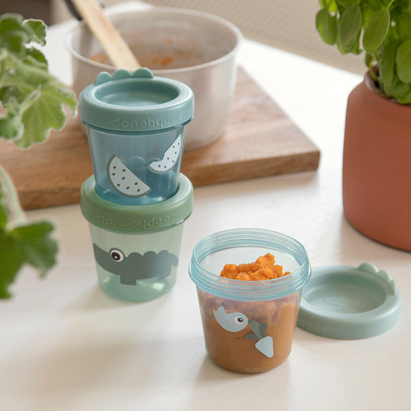 Done by deer -  Baby food container 3-pack
