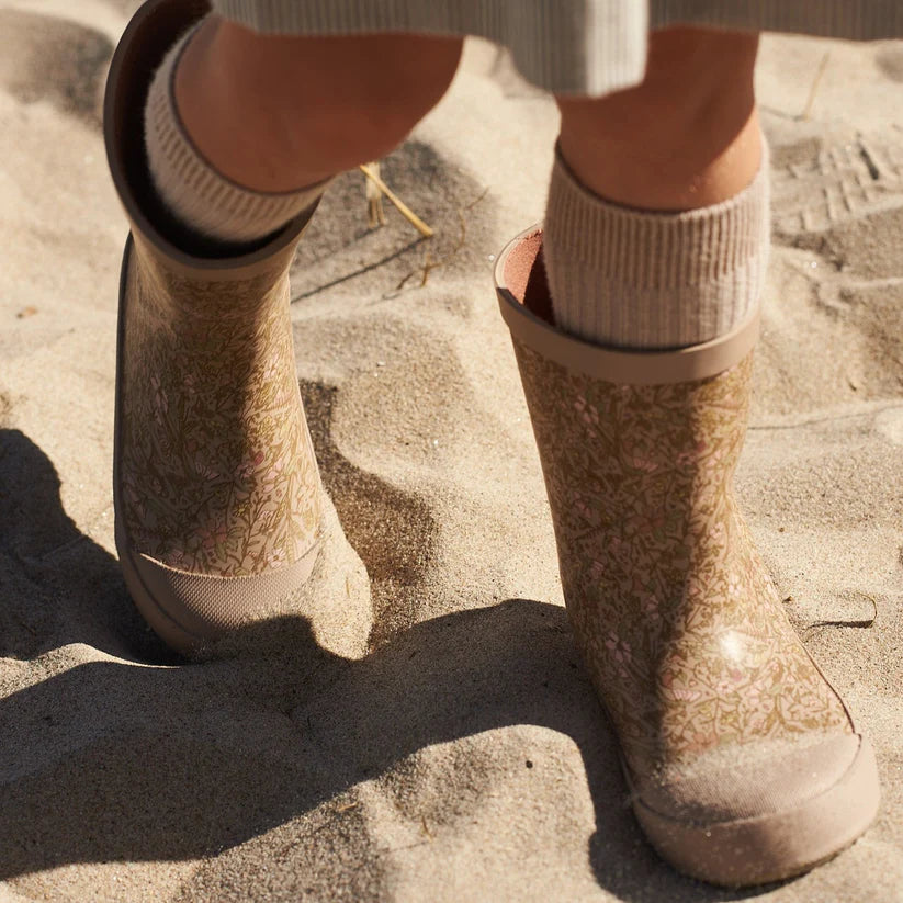 Wheat Footwear - Muddy Rubber Boots-Summer Field