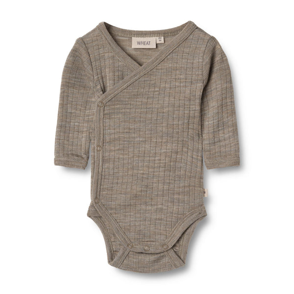 WHEAT - Wool Silk Body L/S Willow