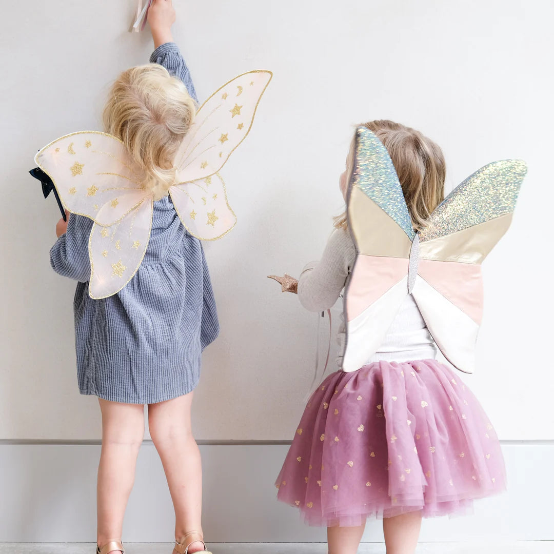 Mimi & Lula - Super starry night pink wings