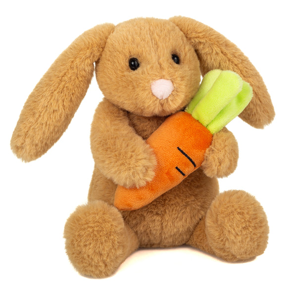 Teddy Hermann - Kaninen Lilly med gulerod 23 cm