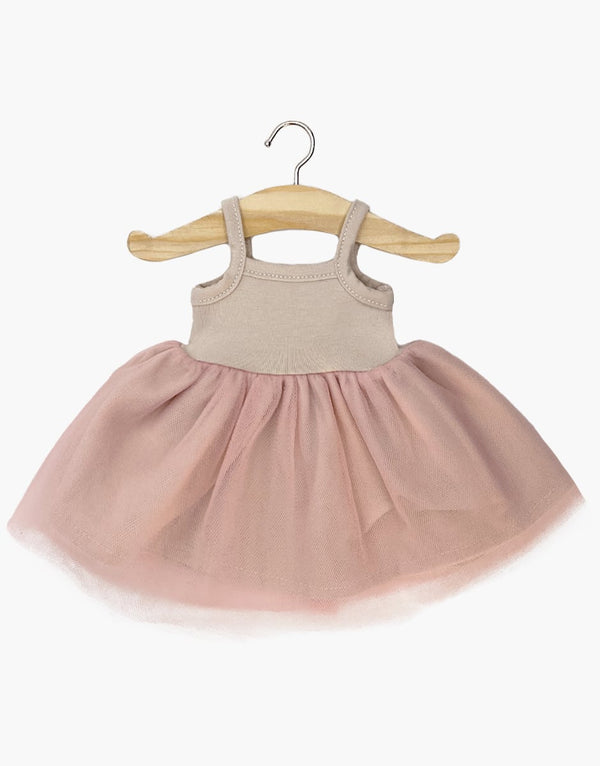 MiniKane -  Rosella tutu linen and pink tulle bagatelle