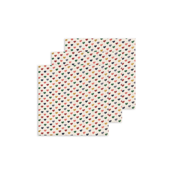Konges Sløjd - 3 PACK MUSLIN CLOTH GOTS