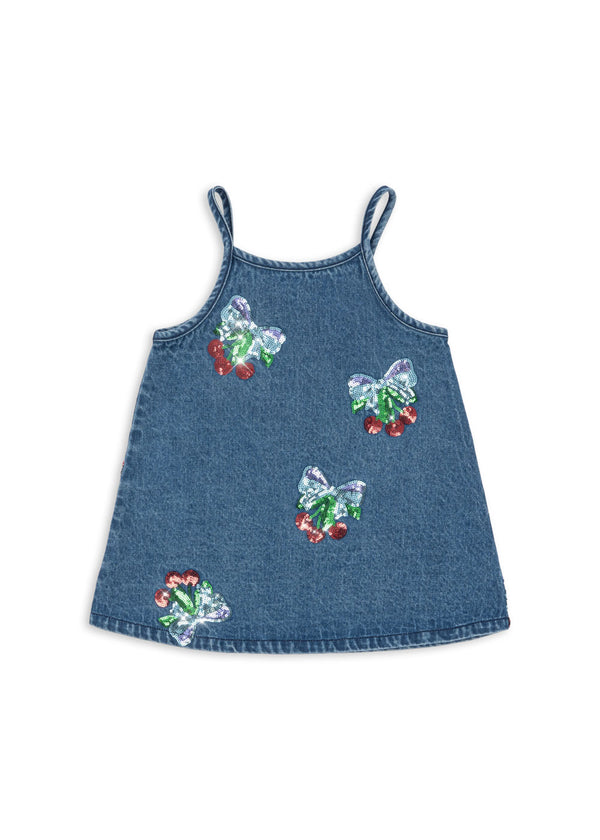 Konges Sløjd - MAGOT SEQUIN STRAP DRESS GOTS