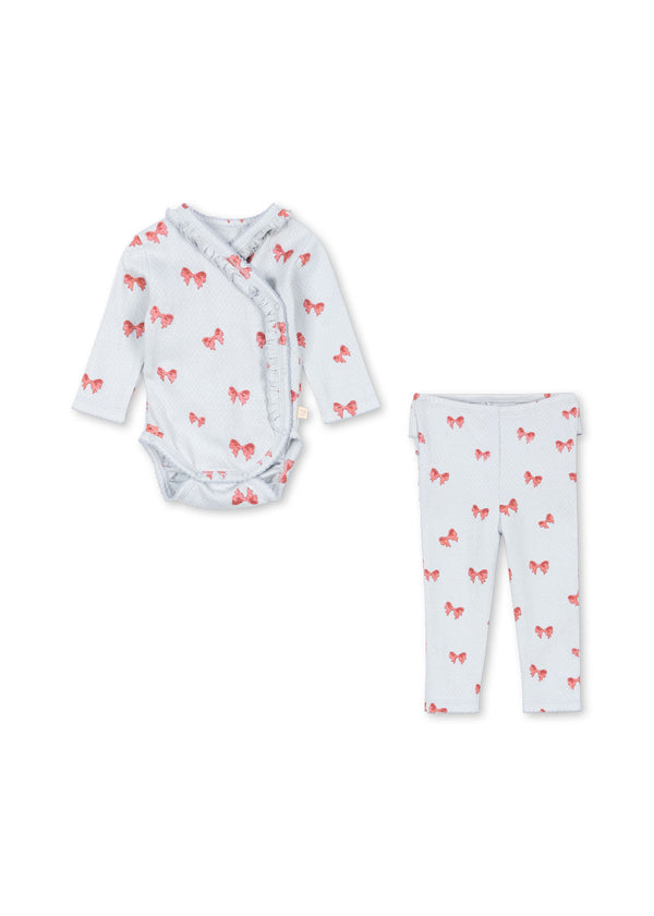 Konges Sløjd - SUI FRILL NEWBORN SET GOTS