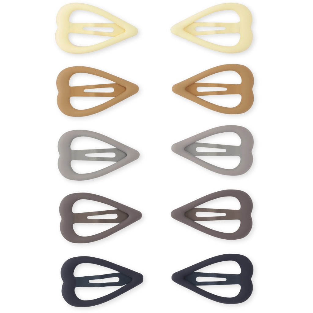 Konges Sløjd MINI HAIR CLIPS HEART