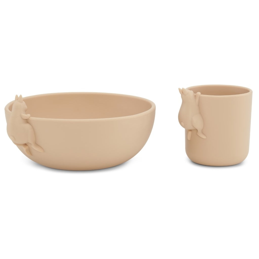 Konges Sløjd BUNNY BOWL AND CUP SET