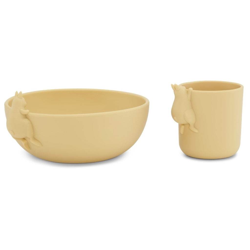 Konges Sløjd BUNNY BOWL AND CUP SET