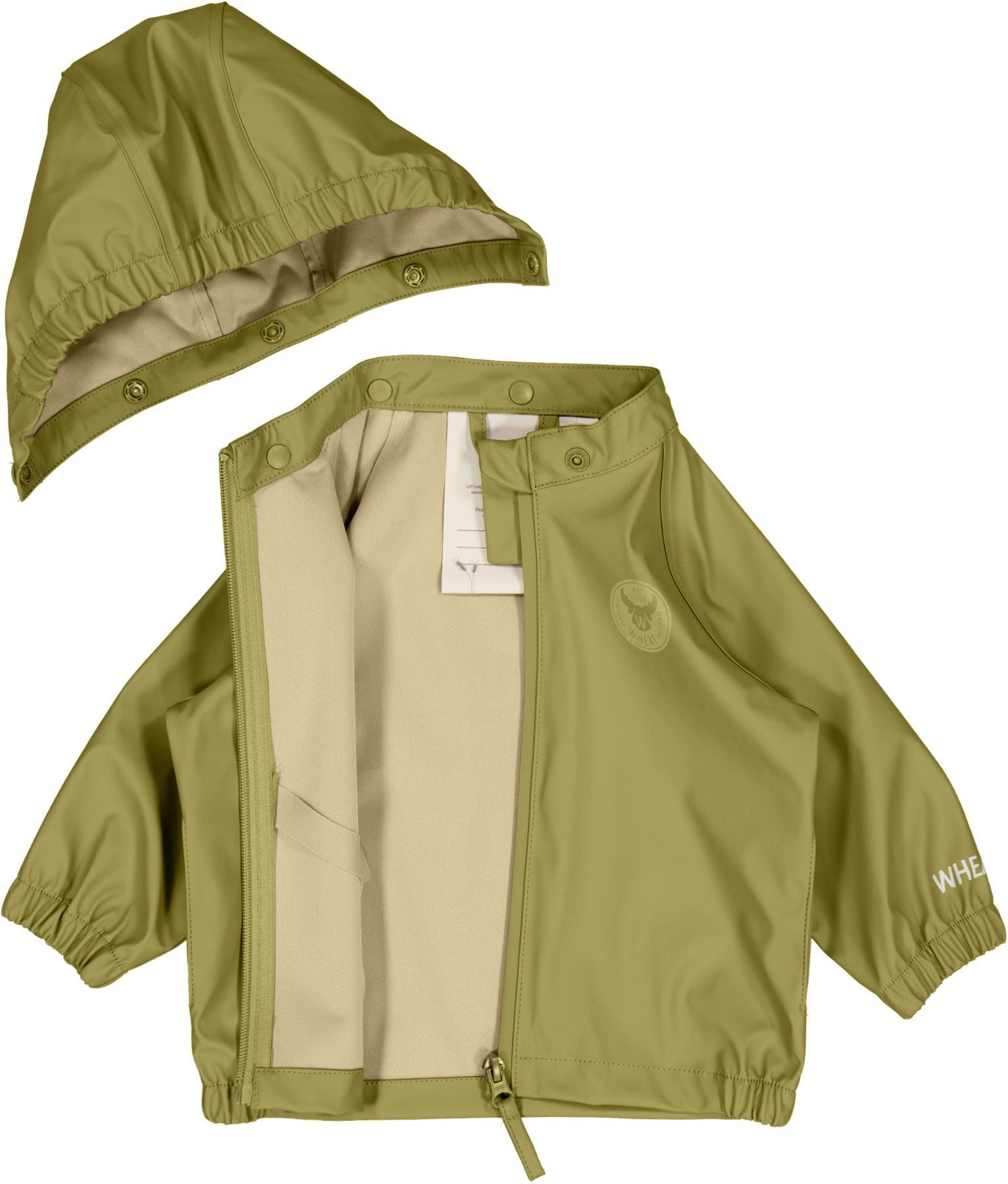 Wheat - Baby Rainwear Charlie - 4121 heather green